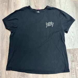 YITTY Black Tee with Logo